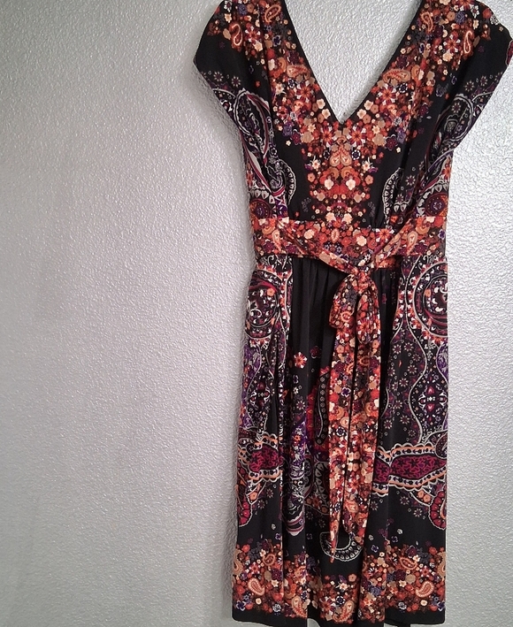 Nordstrom Brand eci Mixed Media Dress   Size 12 - Picture 11 of 13